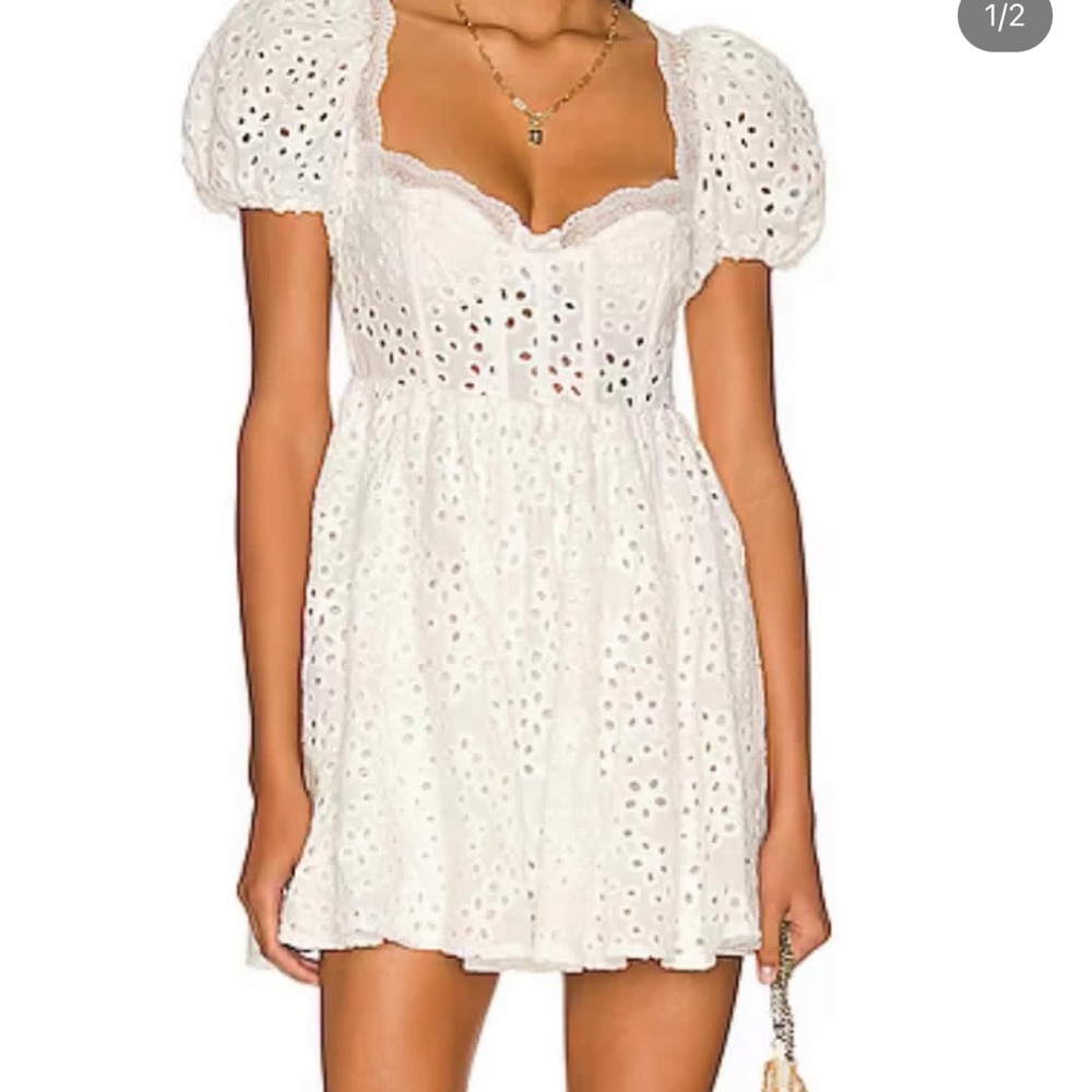 for Love and lemons eyelet dress